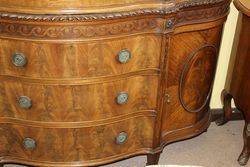 Stunning Late Victorian Mahogany Display Cabinet 