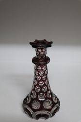 Stunning Victorian Overlay Scent Bottle  