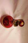 Stunning Victorian Ruby Glass and Gilt Claret Jug