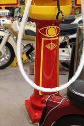 Stunning Vintage SATAM 2 Door Cabinet Petrol Pump