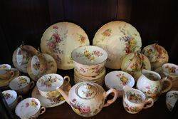 Stunning Worcester Tea Set 