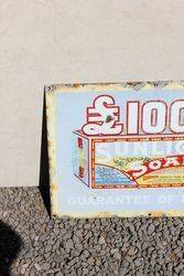 Sunlight Soap Enamel Advertising Sign