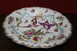 Superb 19th Century Meissen Porcelain Hand Painted Plate 
