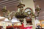 Superb 19th Century Ormolu 6 Branch Chandelier 