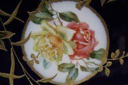 Superb Limoges Charles Ahrenfeldt Porcelain Cabinet Plate C1894 