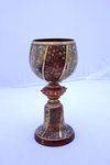 Superb Victorian Ruby Glass Goblet