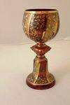 Superb Victorian Ruby Glass Goblet