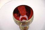Superb Victorian Ruby Glass Goblet