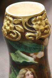 Superb of Royal  Vases C1900 Signed andquotBuhmeandquot