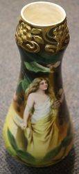 Superb of Royal  Vases C1900 Signed andquotBuhmeandquot