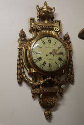 Swedish Gustavian Louis XVI Style Gilt Wood Late 19th Century 