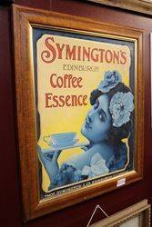 Symingtonand39s Coffee Framed Advertising Card 