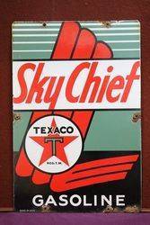 Texaco Sky Chief Advertising Sign 