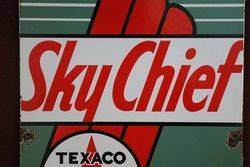 Texaco Sky Chief Advertising Sign 