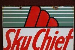 Texaco Sky Chief Advertising Sign 