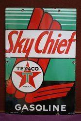 Texaco Sky Chief Advertising Sign 