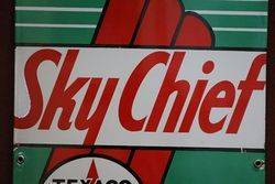 Texaco Sky Chief Advertising Sign 