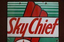 Texaco Sky Chief Advertising Sign 