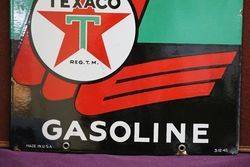 Texaco Sky Chief Advertising Sign 