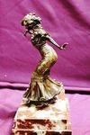 The Spanish Dancer  Bronze Figure  