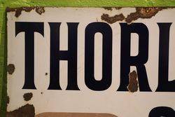 Thorleyand39s Cake Enamel Advertising Sign  