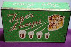 Tiger Auto Lamps Pictorial and 9 Original Packets