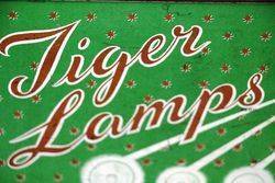 Tiger Auto Lamps Pictorial and 9 Original Packets