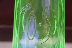 Uranium Green Glass Bottle 