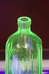 Uranium Green Glass Bottle 