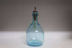 VIctorian Brandy Flask With Original Cork Stopper  