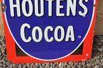 Van Houtens Cocoa Enamel Sign