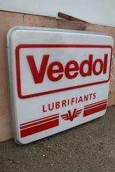 Veedol Lubrifiants Double Sided Light box  