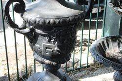 Verona Cast Iron Urn And Base