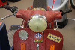 Vespa Motorcycle Coin operated childrenand39s ride