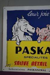 Veterinary Paskanimal Aluminium Advertising Sign 