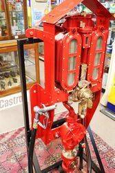 Vickers Shellmex Wall Mount Petrol Pump