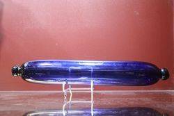 Victorian Bristol Blue Glass Rolling Pin Great Australia  