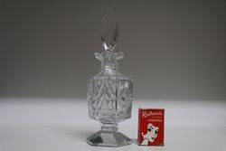 Victorian Cut Glass Perfume Bottle 