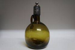 Victorian Glass Flask C1900