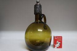 Victorian Glass Flask C1900