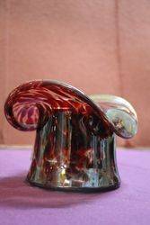 Victorian Glass Top Hat 