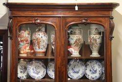 Victorian Library Bookcase   