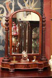 Victorian Mahogany Swing Mirror C1850 