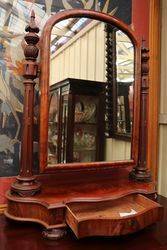 Victorian Mahogany Swing Mirror C1850 