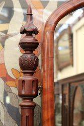 Victorian Mahogany Swing Mirror C1850 