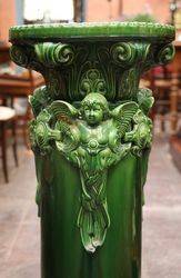 Victorian Majolica Jardiniere C1880 