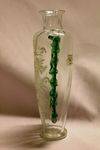 Victorian Mary Gregory Glass Vase C1890