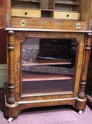 Victorian Music Cabinet Secretaire