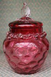 Victorian Ruby Bowl C1885 