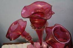 Victorian Ruby Epergne 